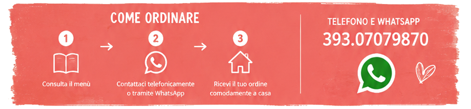 Come ordinare - telefono e WhatsApp